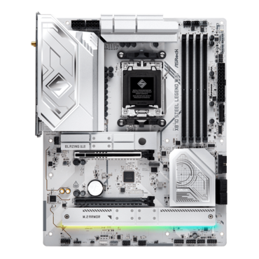 X870 Steel Legend WiFi, AMD X870 Chipset, AM5, ATX Motherboard