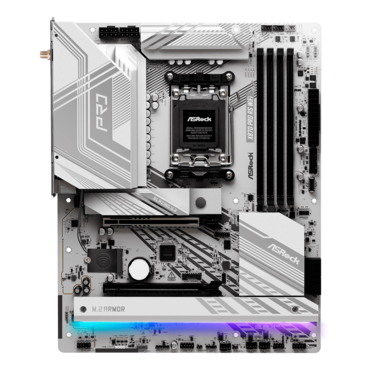 X870 Pro RS WiFi, AMD X870 Chipset, AM5, ATX Motherboard