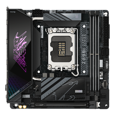 Z890I AORUS ULTRA, Intel® Z890 Chipset, LGA 1851, Thunderbolt™ 4, Mini-ITX Motherboard