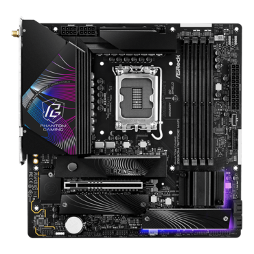 Z890M Riptide WiFi, Intel® Z890 Chipset, LGA 1851, 2 x Thunderbolt™ 4, microATX Motherboard