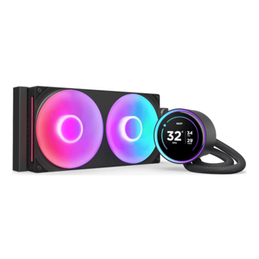 Kraken Elite 280 RGB (2024), 280mm Radiator, Liquid Cooling System