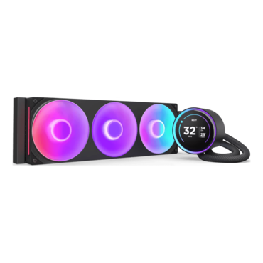 Kraken Elite 360 RGB (2024), 360mm Radiator, Liquid Cooling System