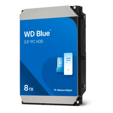 8TB Blue WD80EAZZ, 5640 RPM, SATA 6Gb/s, 256MB cache, 3.5&quot; HDD