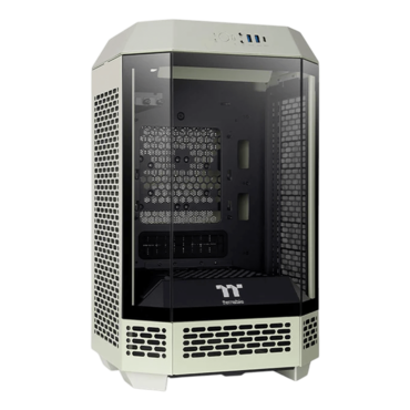 Tower 250, Tempered Glass, No PSU, Mini-ITX, Matcha Green, Mini Tower Case