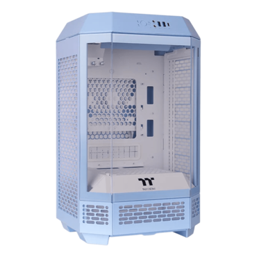 Tower 250, Tempered Glass, No PSU, Mini-ITX, Hydrangea Blue, Mini Tower Case