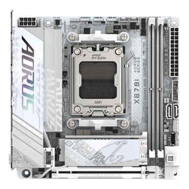 X870I AORUS PRO ICE, AMD X870 Chipset, AM5, Mini-ITX Motherboard