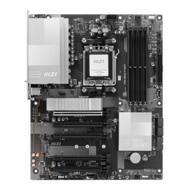 PRO B840-P WIFI, AMD B840 Chipset, AM5, ATX Motherboard