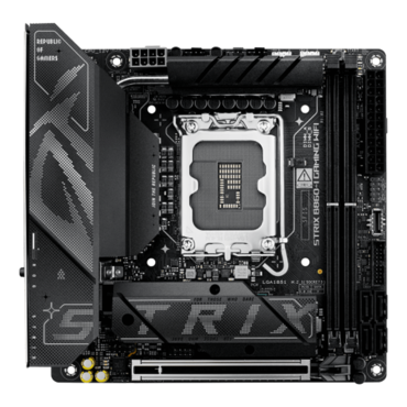 ROG Strix B860-I Gaming WiFi, Intel® B860 Chipset, LGA 1851, Thunderbolt™ 4, Mini-ITX Motherboard