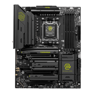 MAG X870E TOMAHAWK WIFI, AMD X870E Chipset, AM5, ATX Motherboard