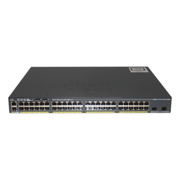 Catalyst 2960-X Switch, 48 x RJ45 10/100/1000, 2 x 10G SFP+, Ethernet Switch