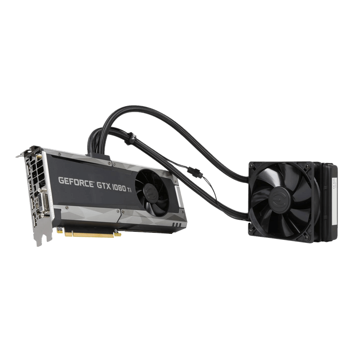 EVGA GeForce GTX 1080 Ti SC2 HYBRID GAMING 11GB GDDR5X Graphics Card ...