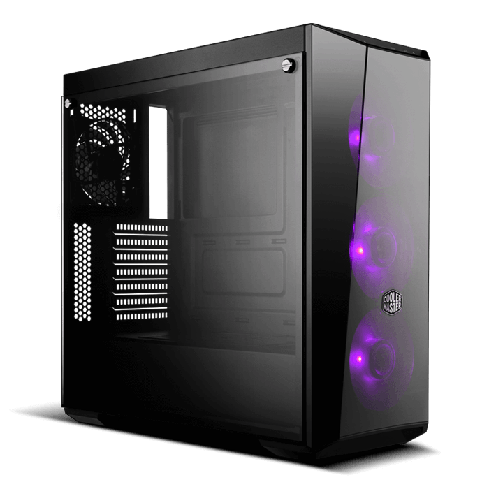 COOLER MASTER MasterBox Series Lite 5 RGB ATX Black Mid Tower Case