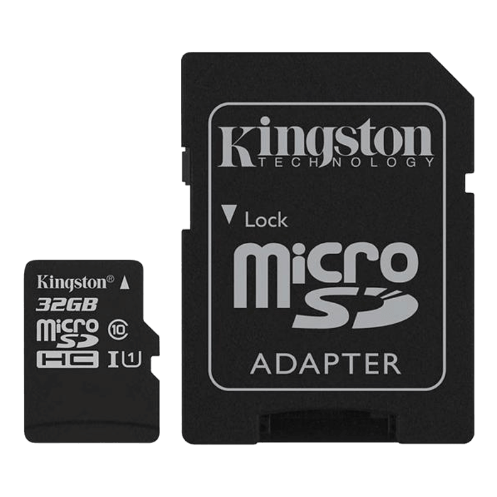 Kingston 32gb Canvas Select Uhs I Microsdhc Memory Card With Sd Adapter Avadirect