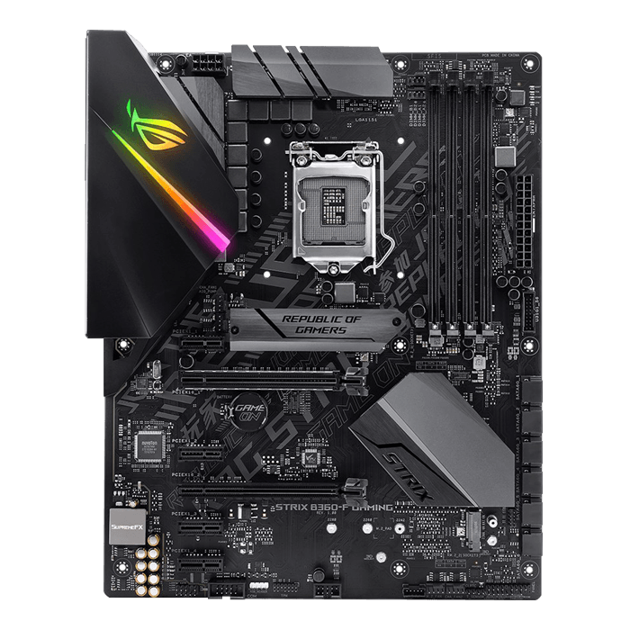 Asus Rog Strix 60 F Gaming 60 Chipset Socket Lga 1151 Atx Motherboard Avadirect