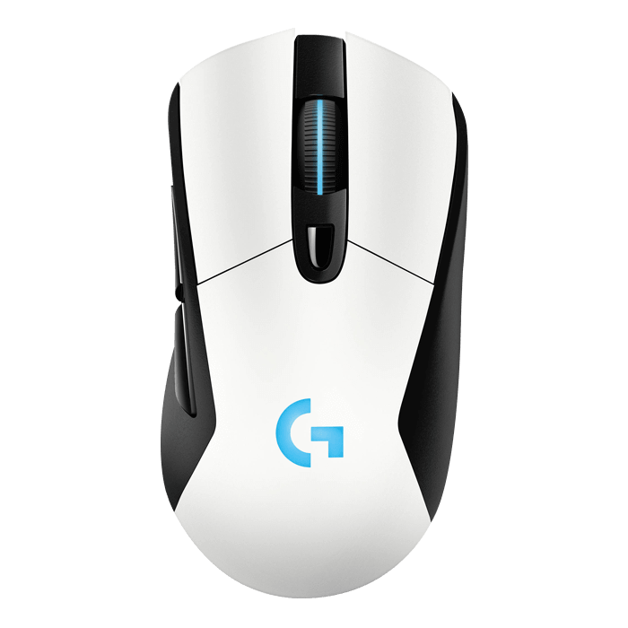 Logitech G703 RGB LED Wireless USB White/Black Gaming Mouse | AVADirect