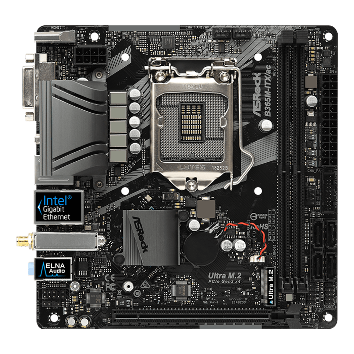 ASRock B365M-ITX/ac Intel B365 Chipset 