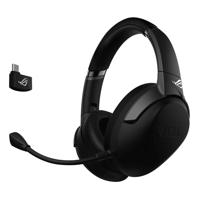 ASUS ROG Strix Go 2.4 Wireless/Wired Black Gaming Headset | AVADirect