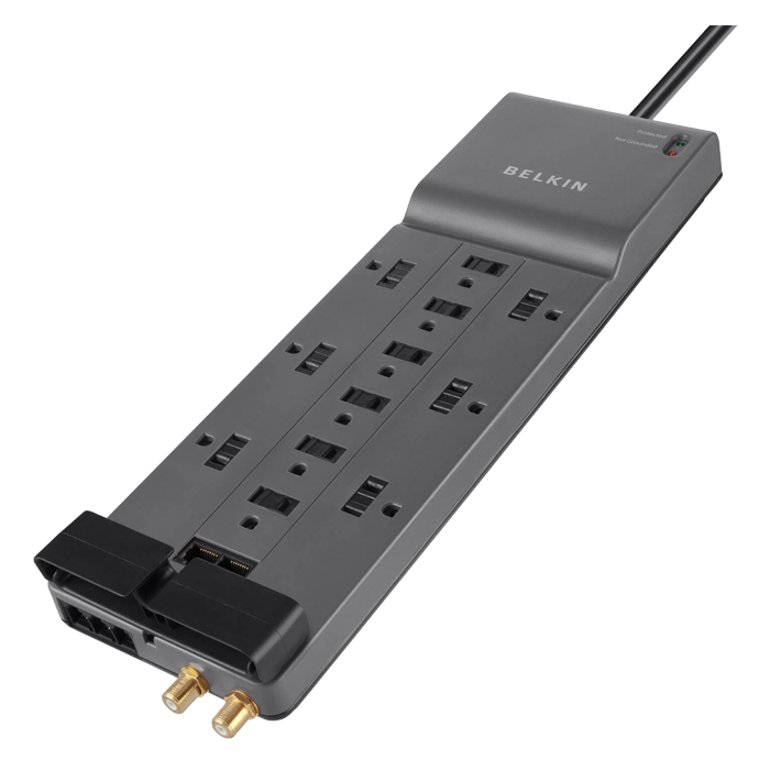 Belkin 12-Outlet Pivot-Plug Power Strip