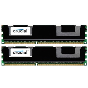 Ct2kit4872bq1339 32gb 2 X 16gb Dual Rank Pc3 Ddr3 1333mhz Cl7 Sdram Dimm Ecc Registered Crucial