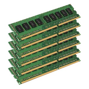 2 X Ct3kitba1067 24gb 6 X 4gb Pc3 8500 Ddr3 1066mhz Cl7 Sdram Dimm Ecc Unbuffered Crucial