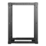 WOR2211-P123U 22U 1100mm Adjustable Open-frame Server Rack with 1U 2U 3U Cabinet Front Cover Plate