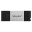 DataTraveler 80, 64GB, USB Type-C 3.2 Gen 1, Black/Silver, Flash Drive