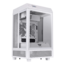 The Tower 100 Snow, Tempered Glass, No PSU, Mini-ITX, White, Mini Tower Case