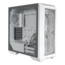 HAF 500 Tempered Glass, No PSU, ATX, White, Mid Tower Case