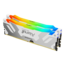 32GB (2 x 16GB) FURY™ Renegade DDR5 8000MT/s, CL38, White/Silver, RGB LED, DIMM Memory