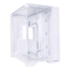 O11 VISION COMPACT, Tempered Glass, No PSU, E-ATX, White, Mid Tower Case