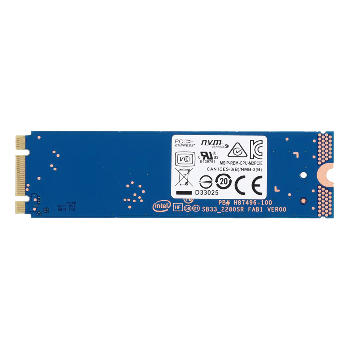 Intel Optane Memory - M.2 2280 16GB PCIe NVMe 3.0 x2 Memory Module/System  Accelerator - MEMPEK1W016GAXT 