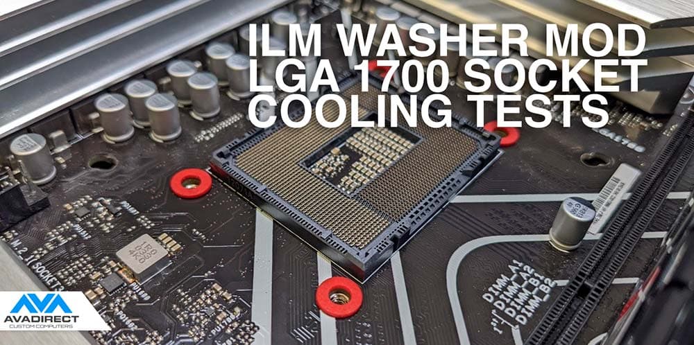 Testing the ILM Washer Mod for LGA 1700 Socket PCs, Does It Improve Cooling?