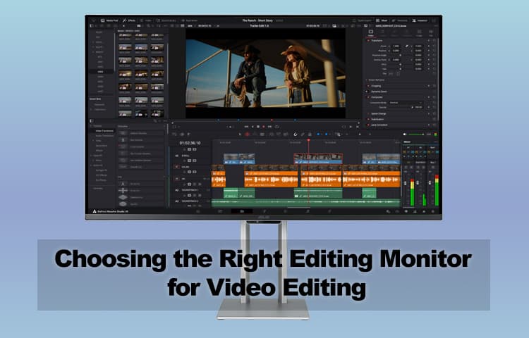 Choosing the Right Editing Monitor for Video Editing