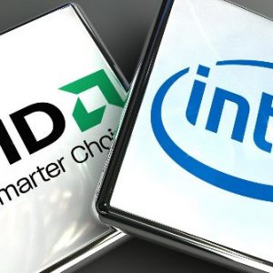 A custom desktop may have AMD or Intel processors