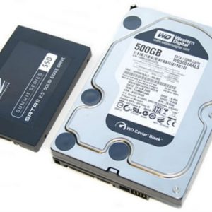 SSD and HDD