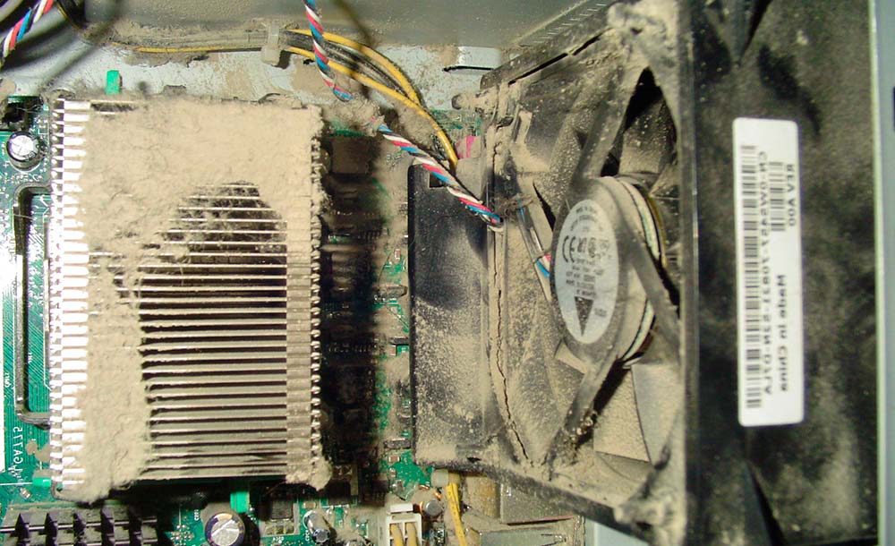 Cleaning your dusty computer