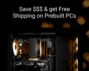 5% off on Prebuilt PCs